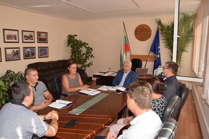 Областният управител на област Видин се срещна с ръководството на Районна избирателна комисия 