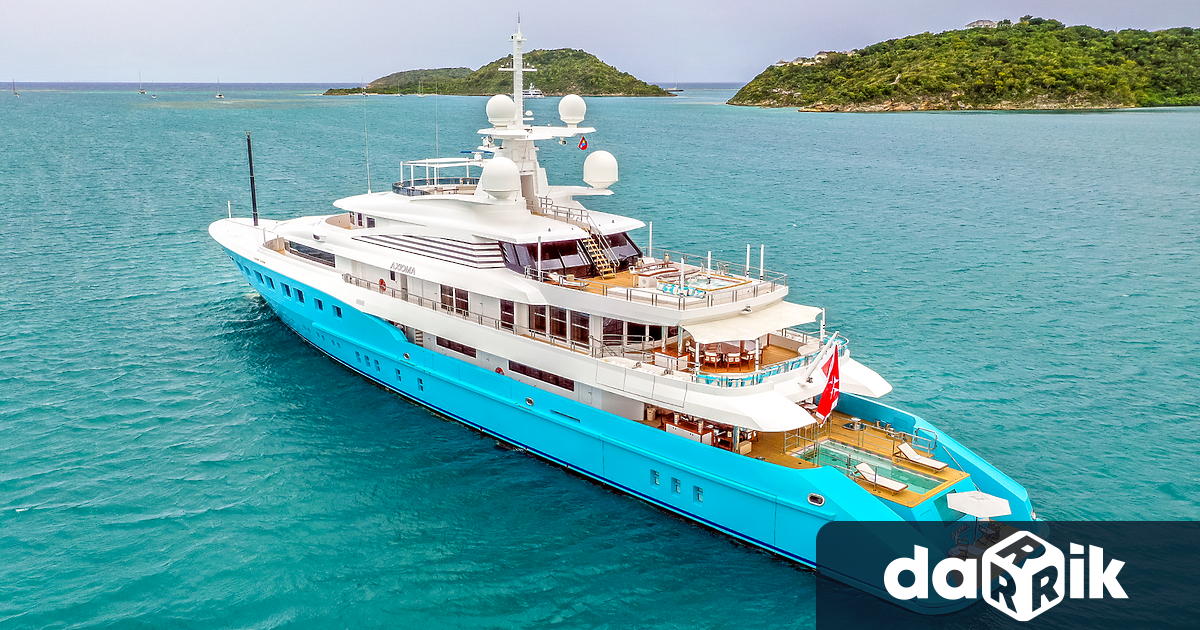 Руска суперяхта за £63 милиона ($75 милиона) ще бъде продадена,