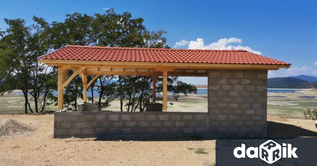 Община Твърдица строи погледно място Потопената църква“ до язовир Жребчево“.