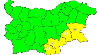 Очакват пороен дъжд в областите Хасково и Кърджали