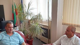 Областният управител Минчо Афузов проведе среща с Павлин Костов директор