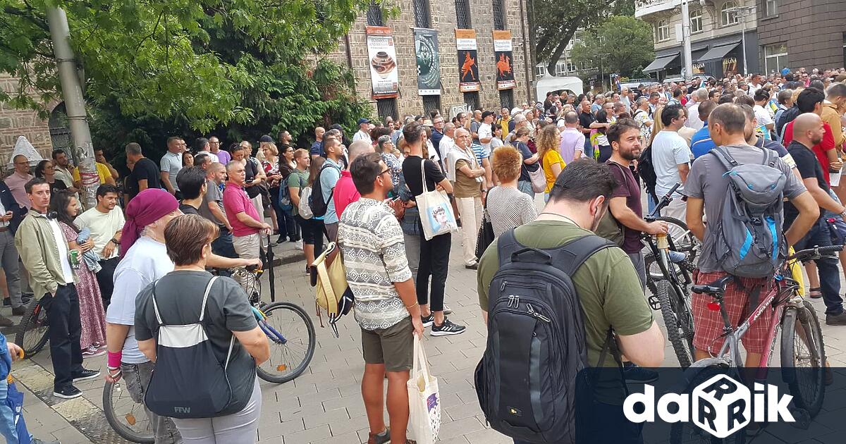 За трета поредна седмица гражданите в София се събират на