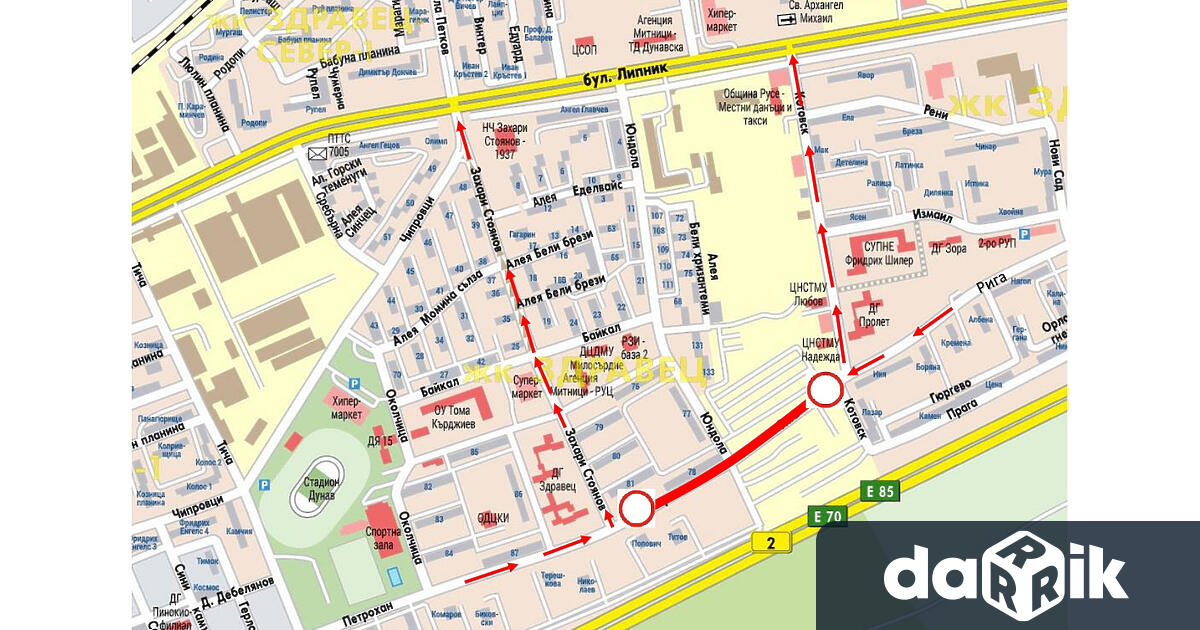 Проектът на ВиК за подмяна на водопроводната мрежа в Русе