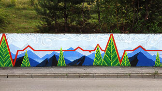 Проектът Горски графити се свързвасграфити в различни градове в страната