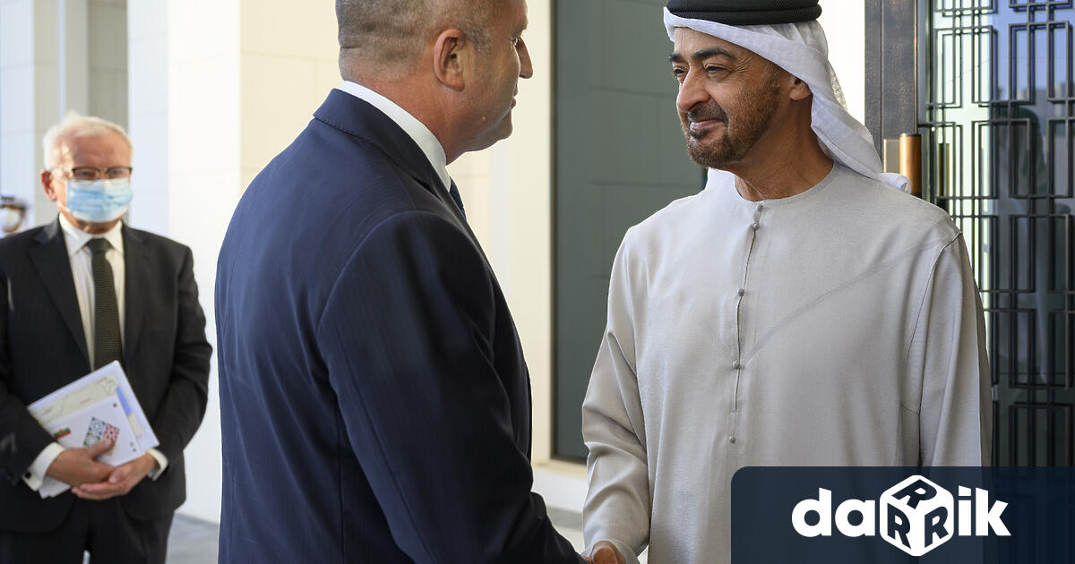 Българският държавен глава Румен Радев проведе среща с президента на