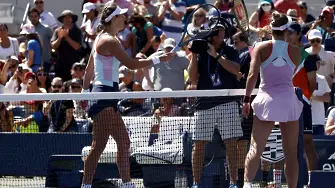 Скандал на US Open: Украинска тенисистка не се ръкува с помагащите на „агресора“ (видео)