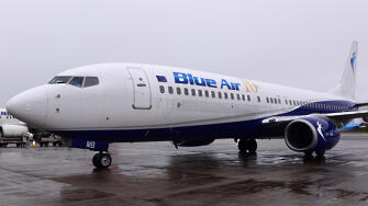 Румънската нискотарифна авиокомпания Блу Еър Blue Air съобщи днес че
