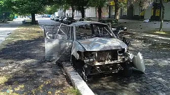 Взривиха автомобила на проруския комендант на Бердянск