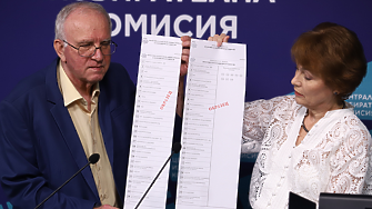Централата избирателна комисия ЦИК показа хартиените бюлетини и инсталираната демо