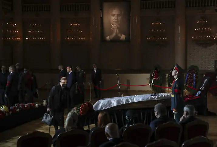 Траурна церемония на Михаил Горбачов