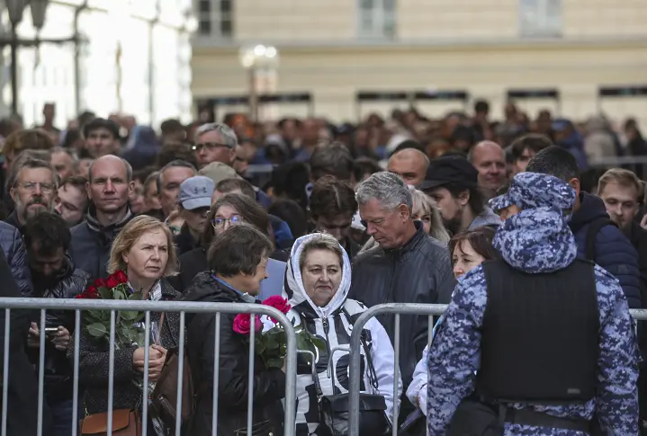 Траурна церемония на Михаил Горбачов
