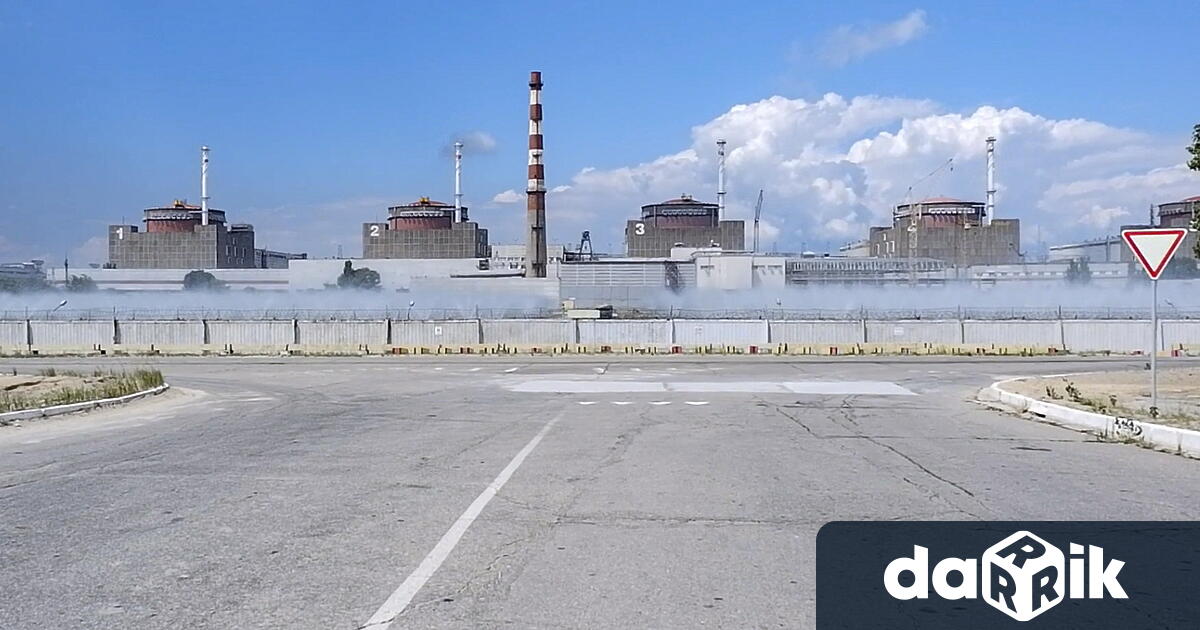Украинската ядрената централа Запорожие, окупирана от руските сили, отново е