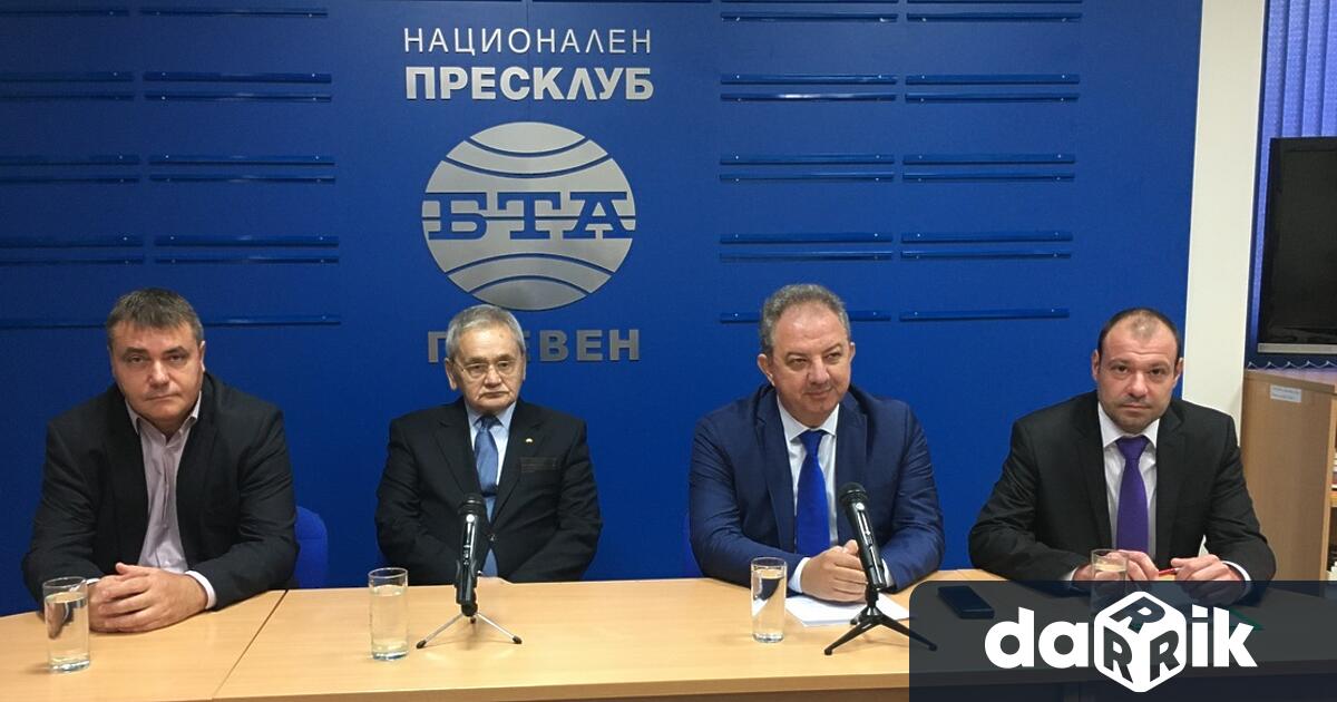 В пресклуба на БТА в Плевен председателят на НФСБ Борис