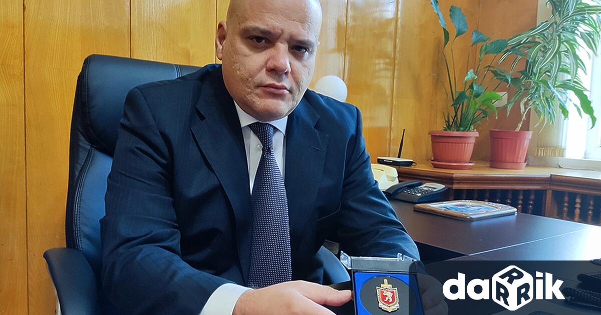 Директорът на ОДМВР-Кърджали старши комисар Щерьо Милчев е отличен с