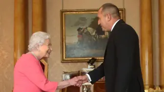Радев изрази съболезнования за кончината на кралица Елизабет II