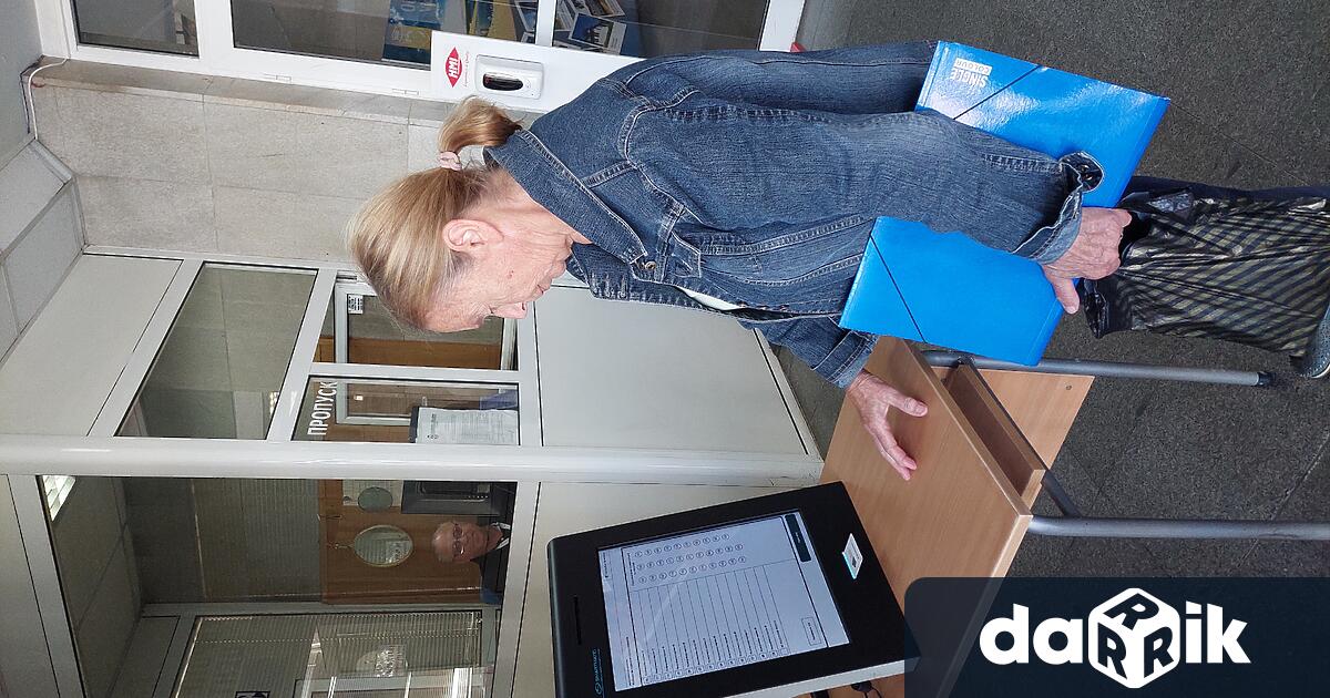 В сградата на Община Видин е поставена машина за електронно