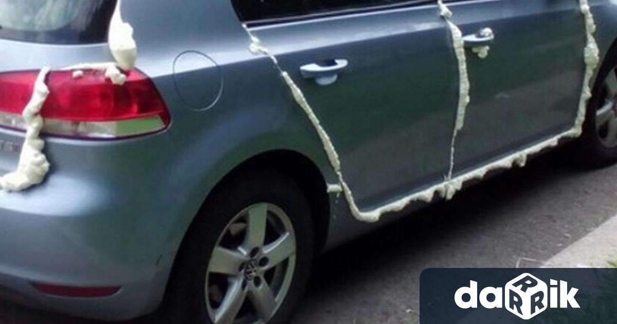 РУ Монтана издирва извършител, поставил монтажна пяна по фугите на