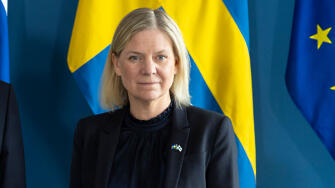 Магдалена Андершон досегашен премиер на Швеция и лидер на Социалдемократите