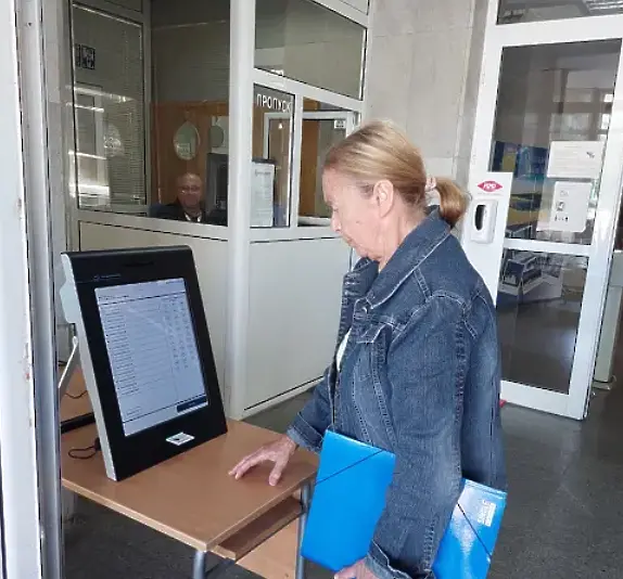 Машина за пробно гласуване е поставена в сградата на Община Видин