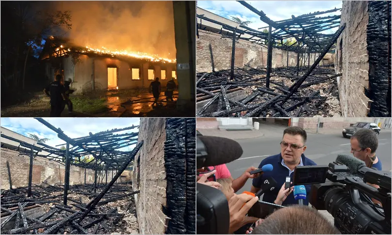 Клошар с криминално минало запалил серията пожари в Хасково