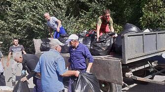 9 тона отпадъци изчистиха служителите на Северноцентрално държавно предприятие ДП