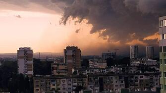 Бурята в Бургас 