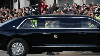 Президентът на САЩ Джо Байдън пристигна на сбогуването с кралицата