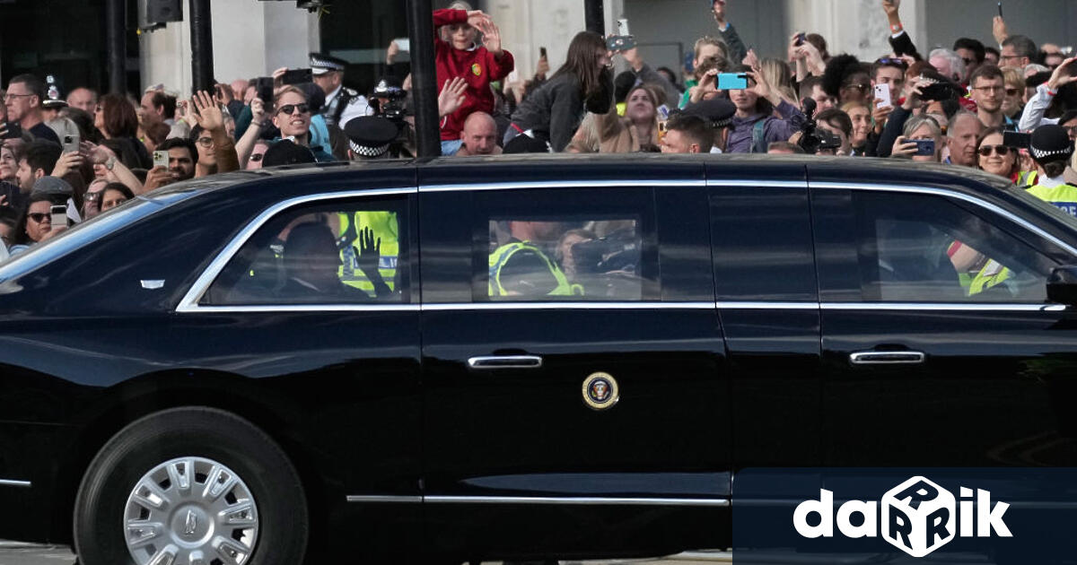 Президентът на САЩ Джо Байдън пристигна на сбогуването с кралицата