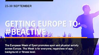 Европейската седмица на спорта е инициатива на Европейската комисия с