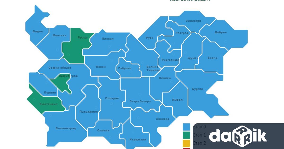18 са новите случаи на коронавирус в областта за последното
