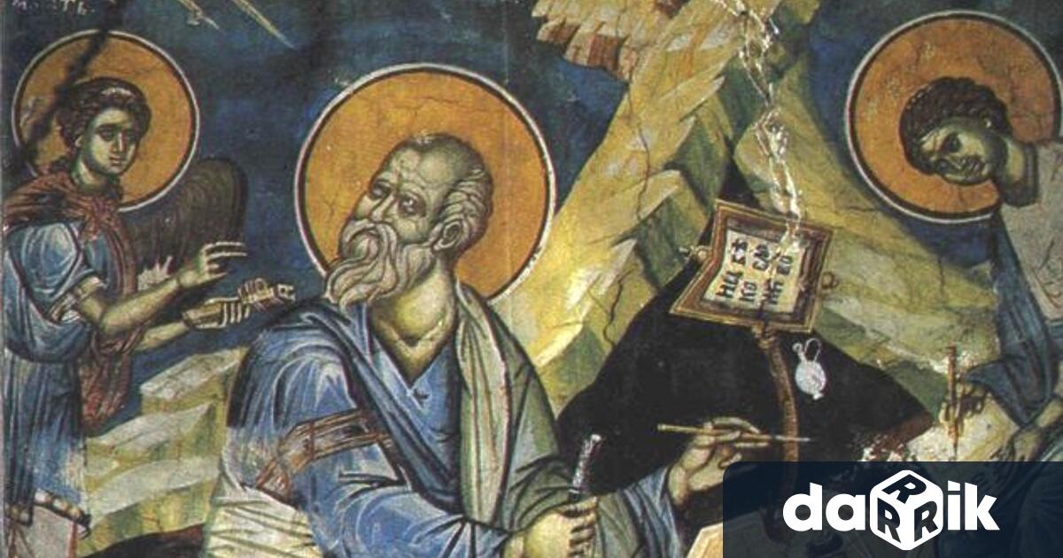 На 26 септември църквата празнува Успение на св. апостол и