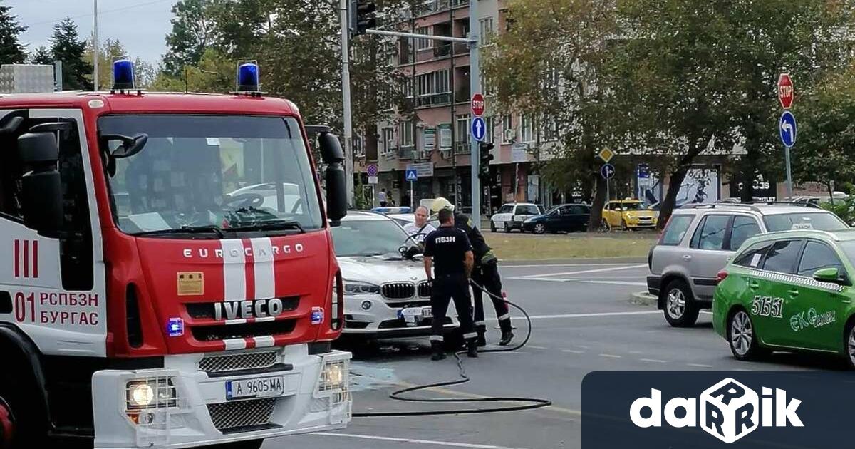 Екипи на полицията и пожарната бяха вдигнати накрак, след като