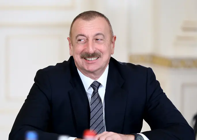 Президентът на Азербайджан на официално посещение у нас