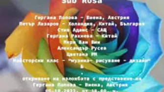 В РХГ редят изложбата Eco Art Rousse 2022 „Sub Rosa“