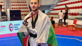 Александър Джорджев е бронзов медалист от Европейското първенство по таекуондо