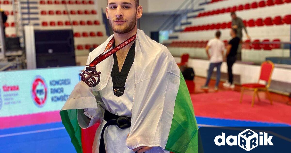 Александър Джорджев е бронзов медалист от Европейското първенство по таекуондо