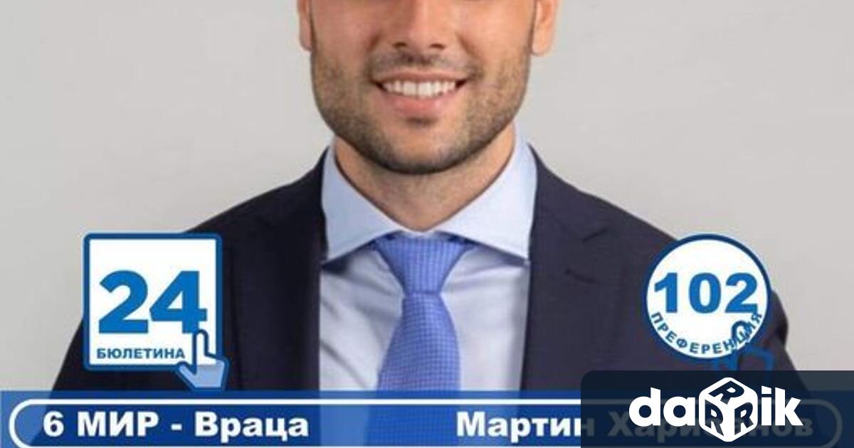 Бизнесменът Мартин Харизанов събра най-много в преференциалния вот при 100%