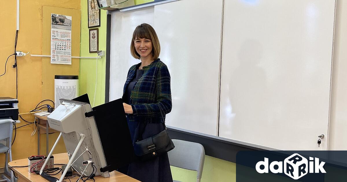 Гласувах да отключим потенциала на България. Да бъде държава, в