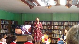 В рамките на литературния фестивал Враца книжен град Доника Ризова