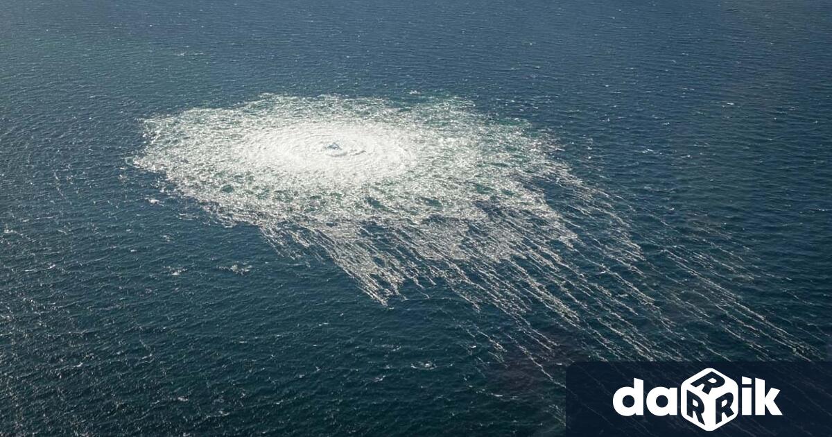 Изтичането на метан от газопровода Северен поток 2 не е