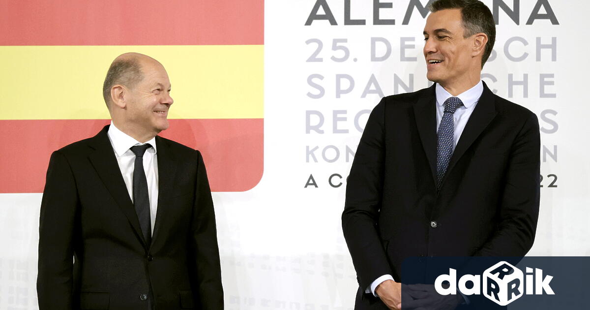 Германия и Испания подновиха вчера общата си подкрепа на идеята