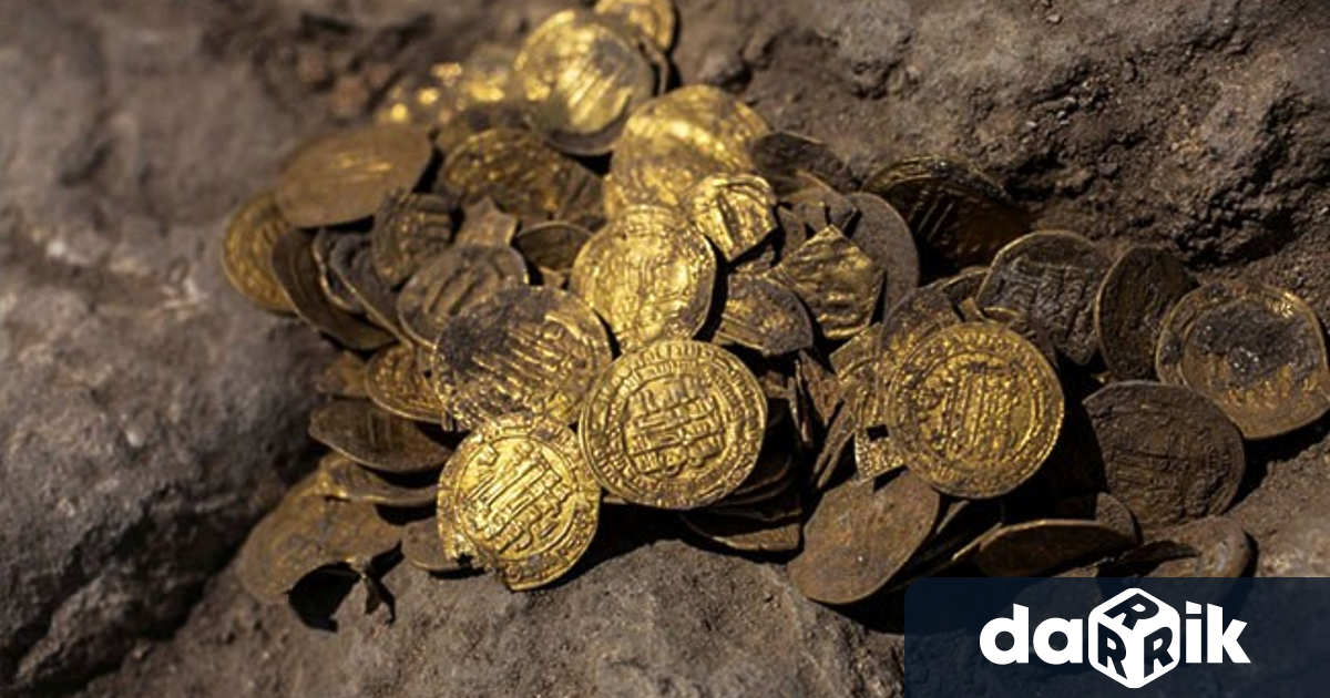Археолози в Израел съобщиха, че 44 монети от чисто злато,