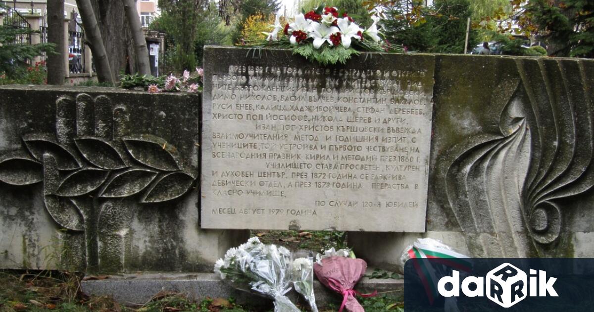 На 1 ноември – Ден на народните будители, Община град