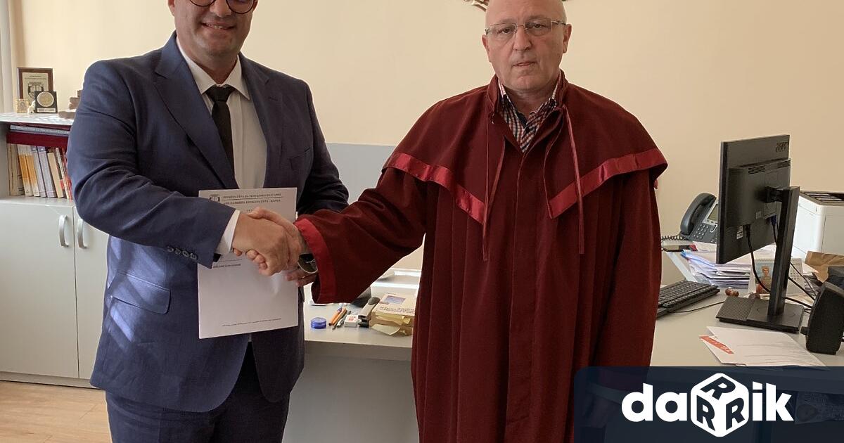 Прокурор Ивелин Чафаланов, избран след проведен конкурс за административен ръководител