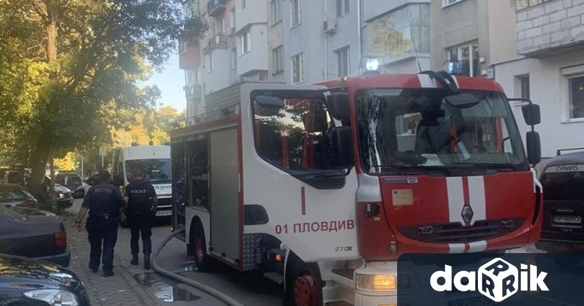 Огнеборци спасиха живота на 67- годишен мъж в Пловдив, след