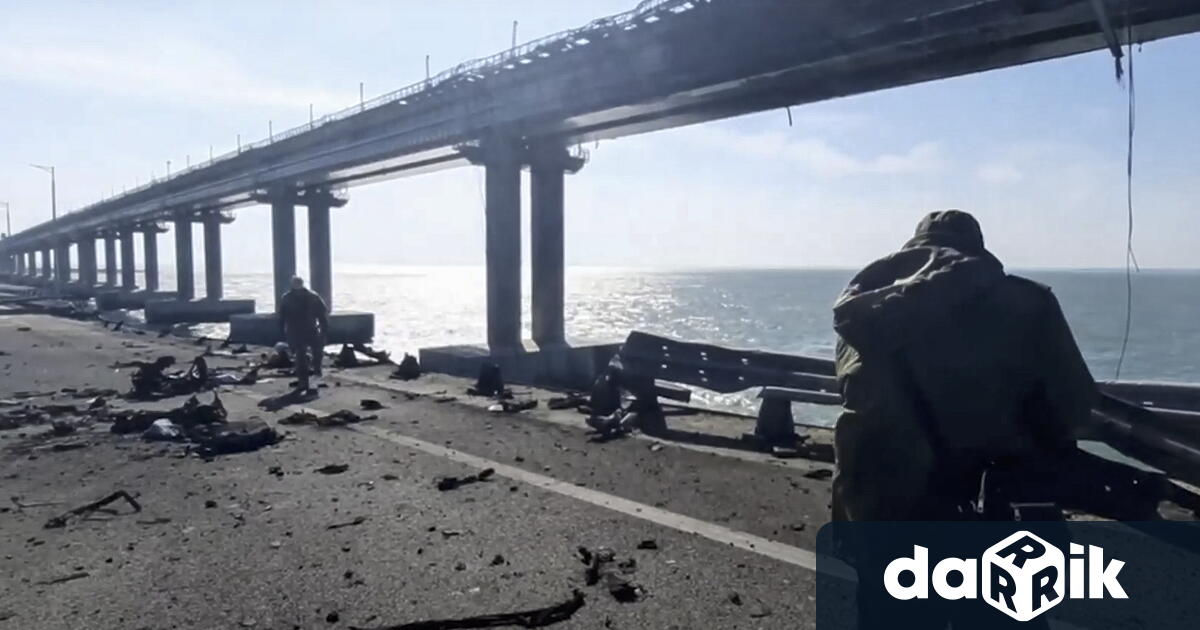 Взривът, използван на Кримския мост, е бил изпратен от Одеса