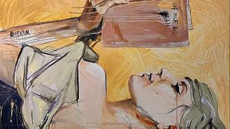 SOUL FOR SALEесерия от картини смесена техника – маслени бои