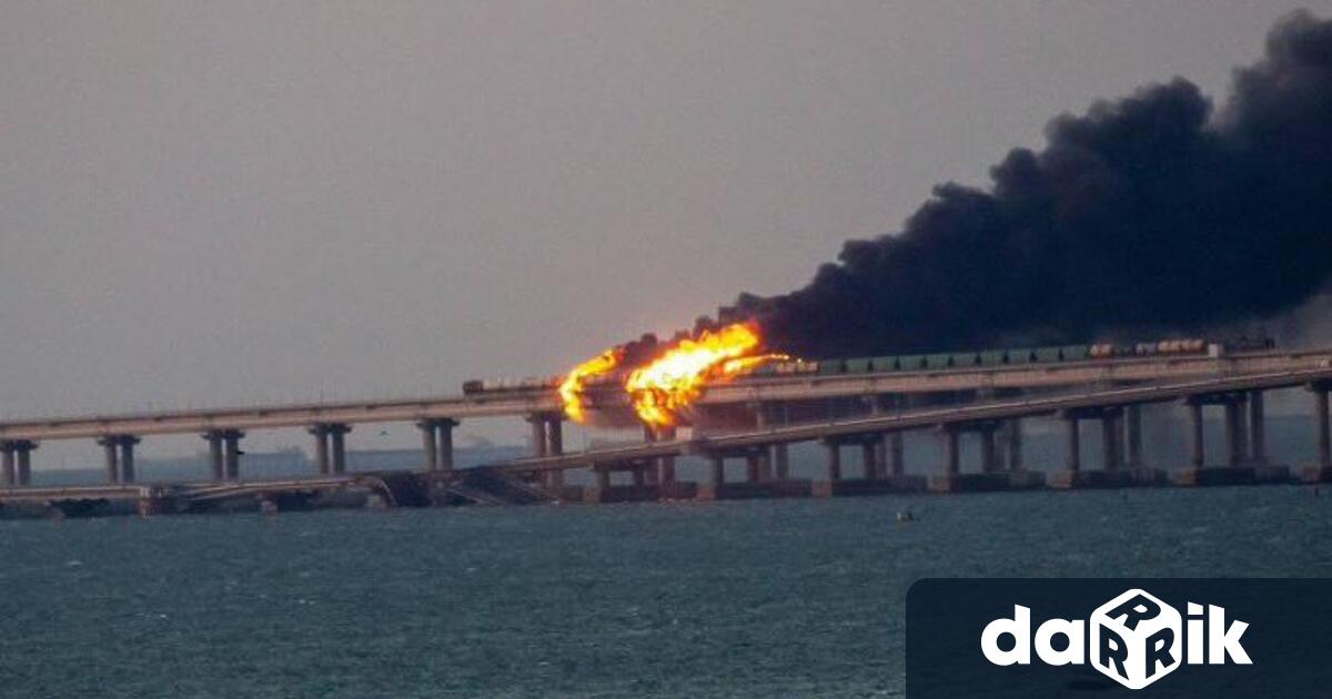 Камионът, взривил Кримския мост, е тръгнал от Бургас, където е