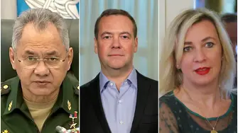 Украйна обяви за издирване Шойгу, Медведев и Захарова