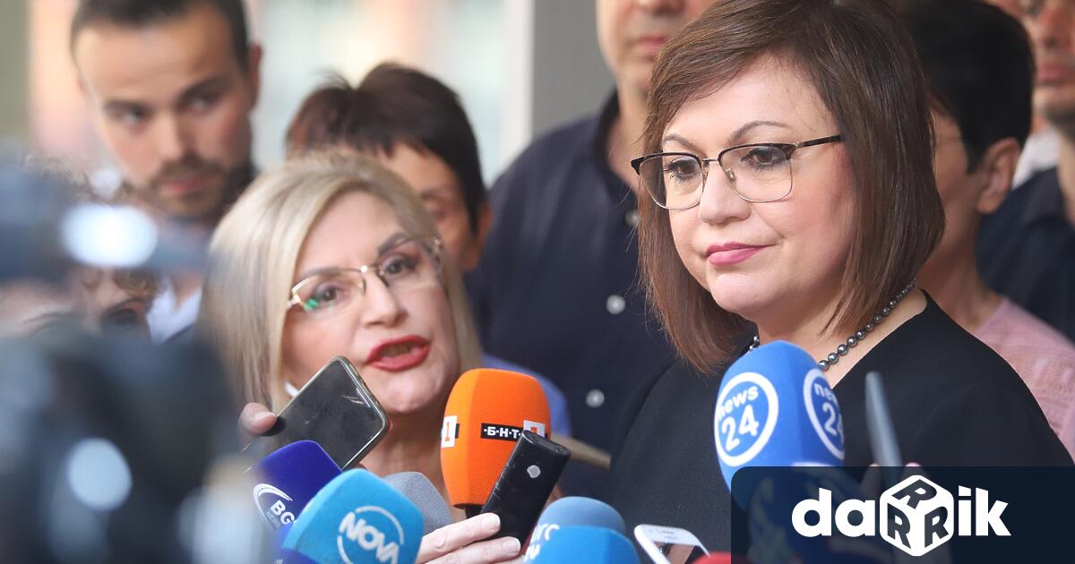 На 12 октомври от 14:00 часа Корнелия Нинова, Борислав Гуцанов